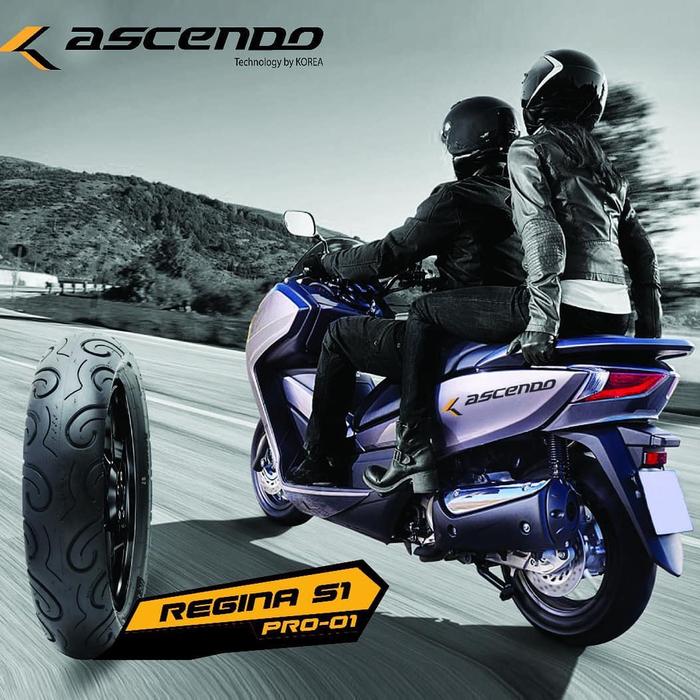 Ban Motor Ascendo 70/90-14 Pr001 Regina S1 Tubeless Ring 14