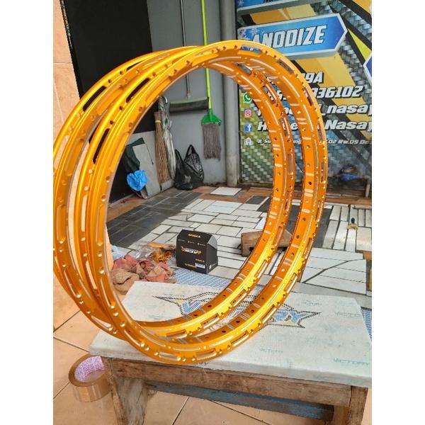 Velg willwood original coak warna gold custom milling uk 140 140