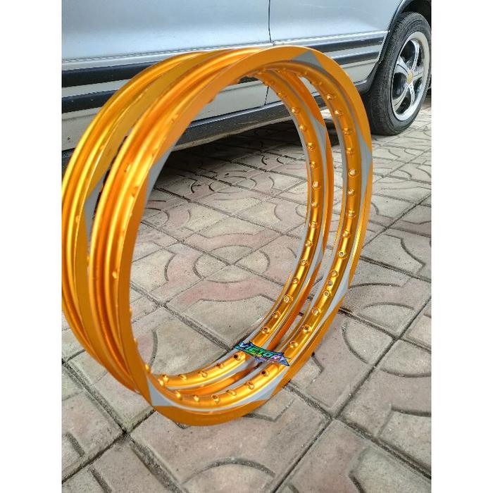 velg jinfei motif sanblast matahari ukuran 140 140 warna gold