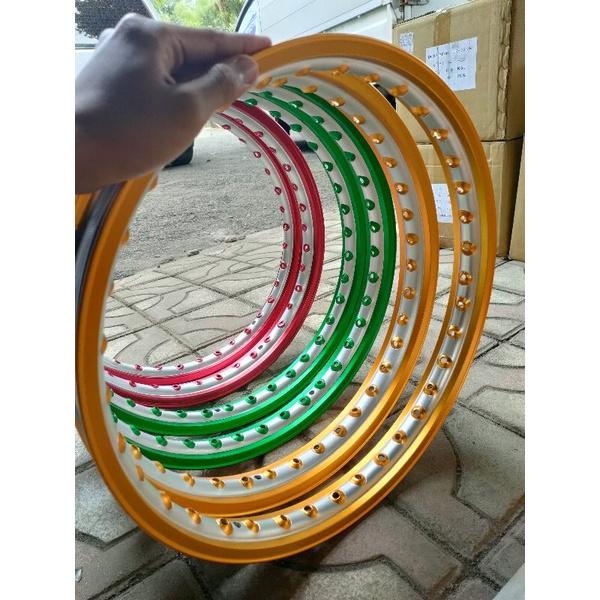Velg jinfei twotone anodize ukuran 120-140 140-140