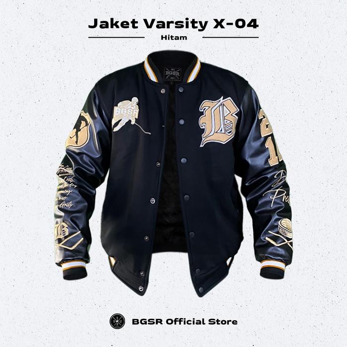 Jaket Baseball Varsity Pria Touring Sunmori Jacket Kulit Windbreaker
