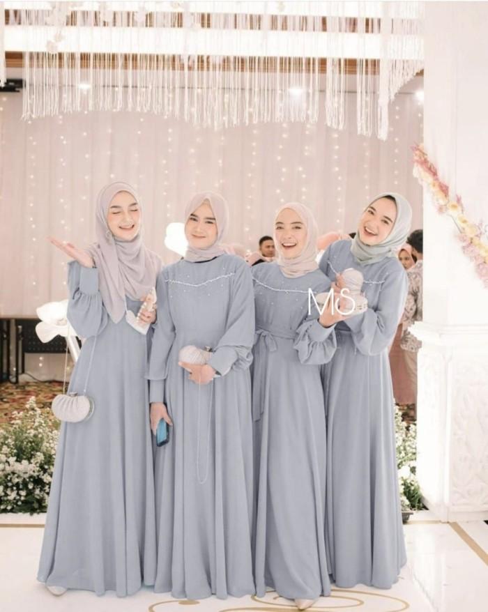 DRESS MAXY WANITA BAJU GAUN MAXI KEKINIAN MUSLIM CANTIK TERBARU LUNARA
