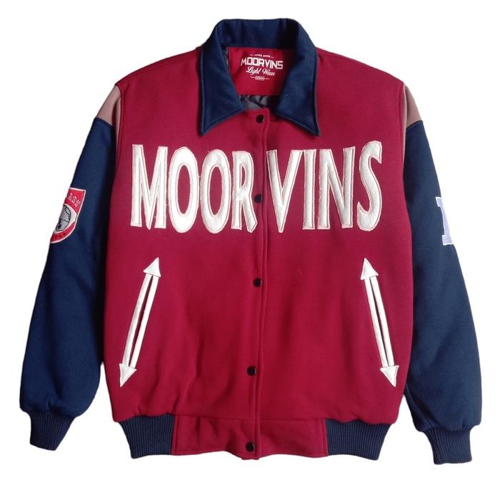 Moorvins varsity jacket stay together Jaket baseball pria wanita news