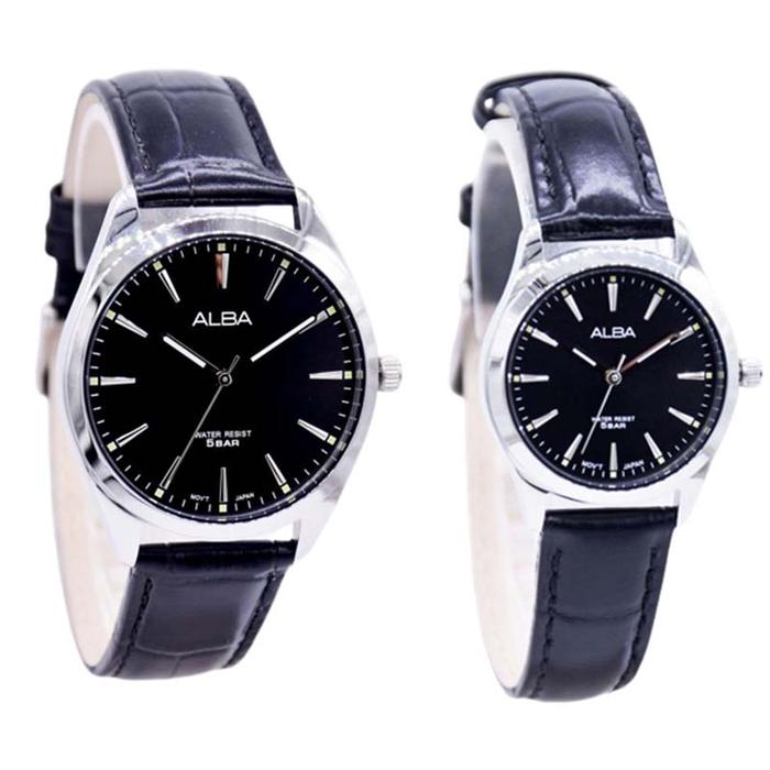 JAM TANGAN ALBA ORIGINAL ALBA COUPLE ARX121-With-ARX139 JAM COUPLE