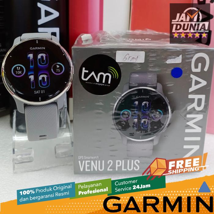 Garmin Venu 2 Plus - Jam Tangan pintar dengan Fitur Kesehatan Lengkap