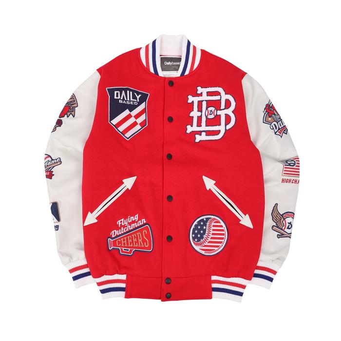 DAILYBASED Varsity Jacket Wagner Jaket baseball pria wanita news