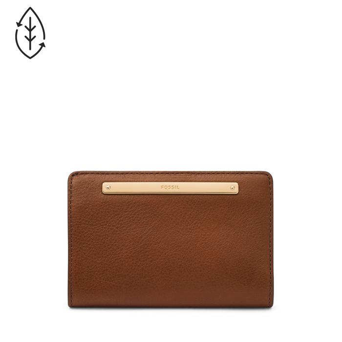 Fossil Liza Multifunction Brown Leather Dompet Wanita - SL7986G-200