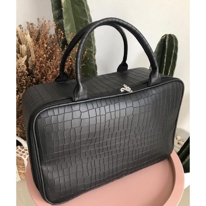 TAS WANITA KOPER MINI KOPER WANITA NEW CROCO TAS Lilac Tas