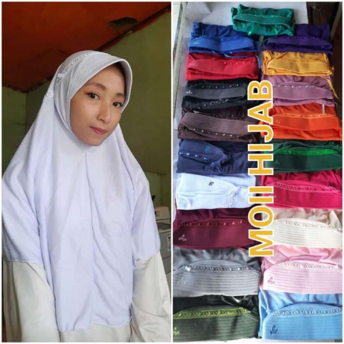 Jilbab Serut Rabani Anak Sekolah RabbaniKW hemy Size L Dewasa