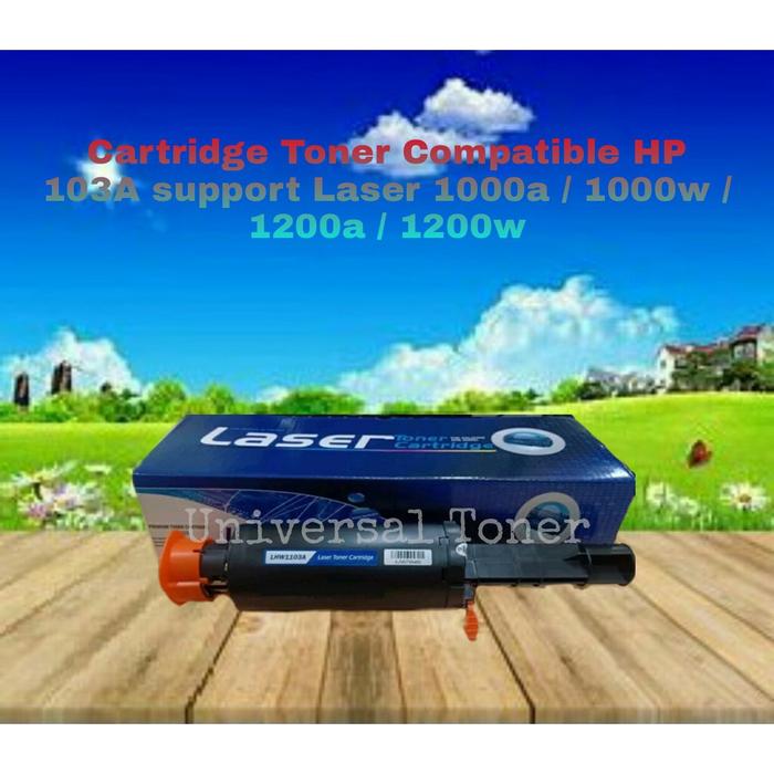 Terbaik Toner Cartridge Compatible HP 103A W1103A NeverStop 1000A