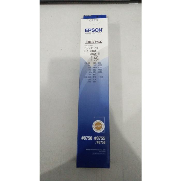 Dicari PITA EPSON LX-300 / Ribbon Cartridge LX300 Ribbon Pack - Hitam