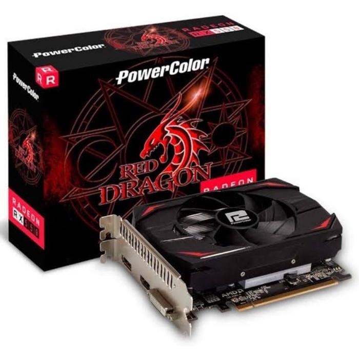 Dicari VGA Powercolor RX550 2GB DDR5 128bit Red Dragon hpmurahjabar