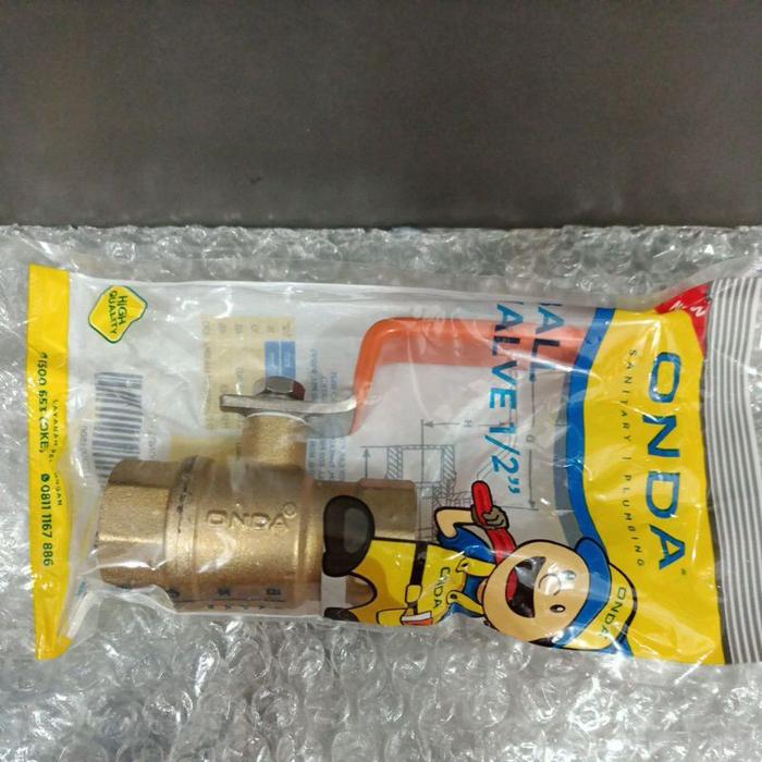 Special Stop Kran Ball Valve ONDA 1/2"