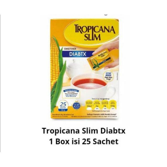Laris gula tropicana slim diabtx 25 sachet