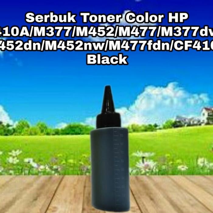 Laris Serbuk Toner HP 410A M377 M452 M477 M377dw M452dn M452dw M477dw