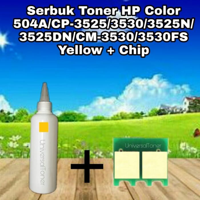 Laris Serbuk Toner HP 504A 504X CP3525 CP3525N CP3525DN CP3525X CM3530
