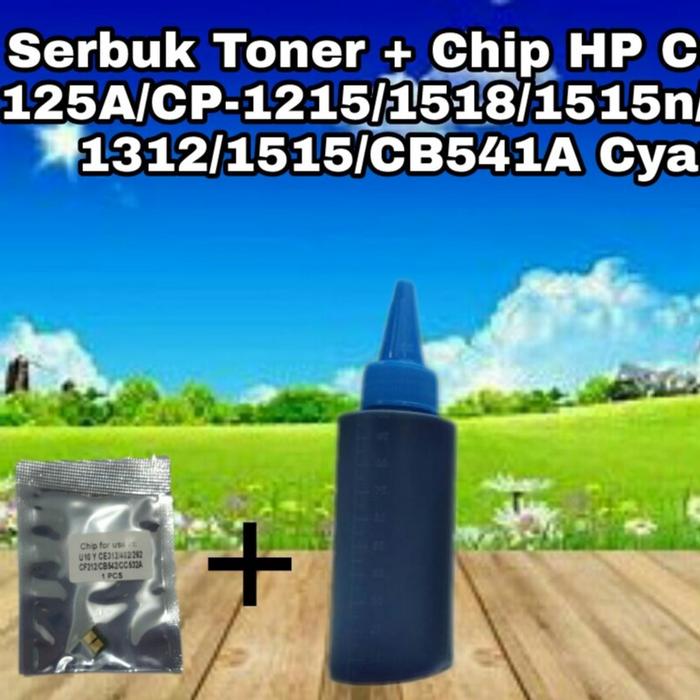 Terbaik Serbuk Toner HP 125A CP1215 CP1515 CP1515n CP1518 CP1518ni