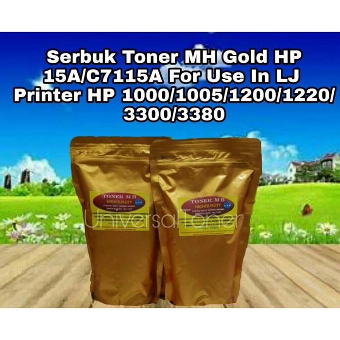 Dicari Serbuk Toner MH Gold HP 15A C7115A 1000 1005 1200 1220 1200n