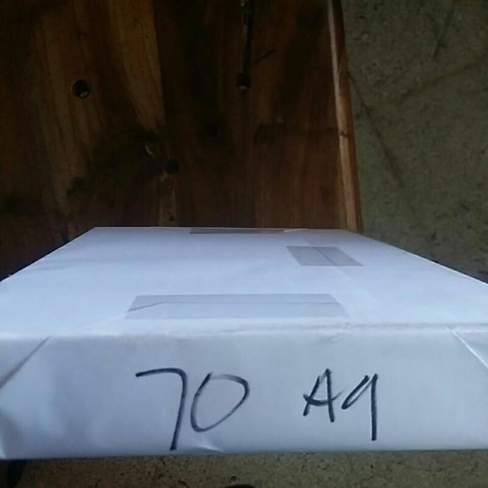 Dicari Kertas HVS 70gr A4 / F4 isi 500lembar / Print
