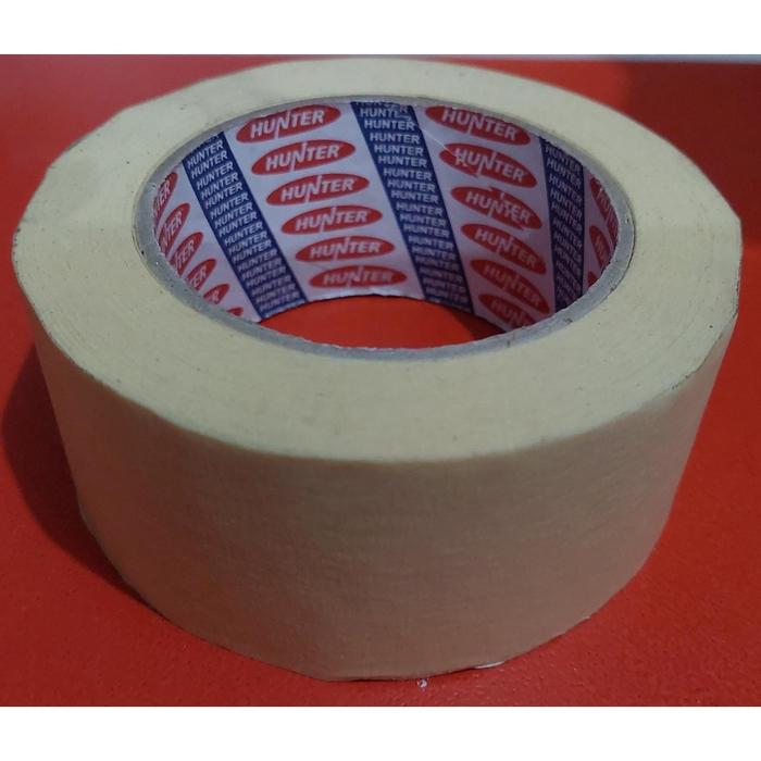 Laris Isolasi Kertas 2" SUPER TEBAL Merk HUNTER ( Diameter = 11.5 Cm )