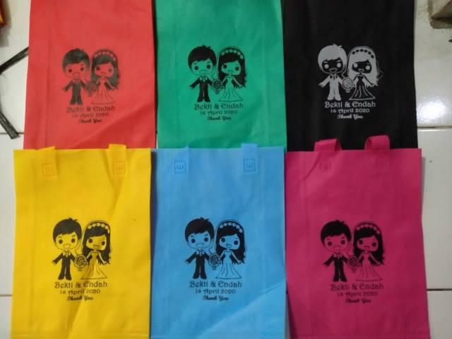 New Tas 25X 35 Banyak Pilihan Warna Bisa Juga Cetak Nama