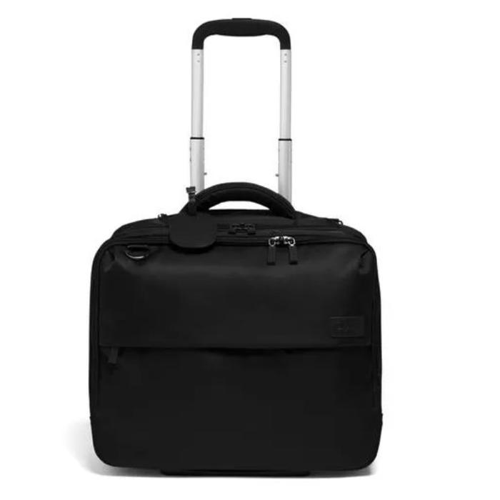 Lipault Paris Plume Business Rolling Tote 15" - Black