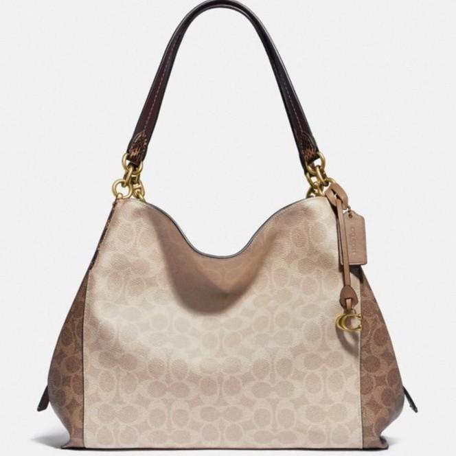 Tas COACH Dalton Tote Shoulder Hand Bag in Signature Canvas
