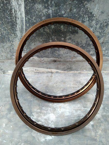 velg TK Japan coklat brown uk 160 160 rata ring 17 bekas pakai