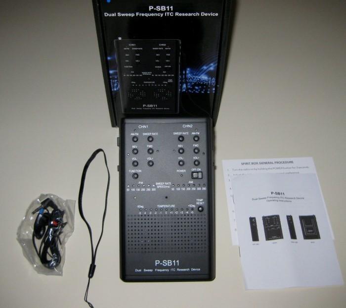 P-SB11 Dual Frequency Sweep Paranormal Spirit EVP Box Ghost Hunting Eq