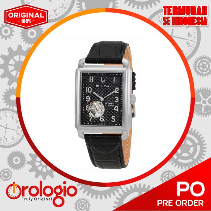 Jam Tangan BULOVA Sutton Automatic Black Dial WatchItem No. 96A269