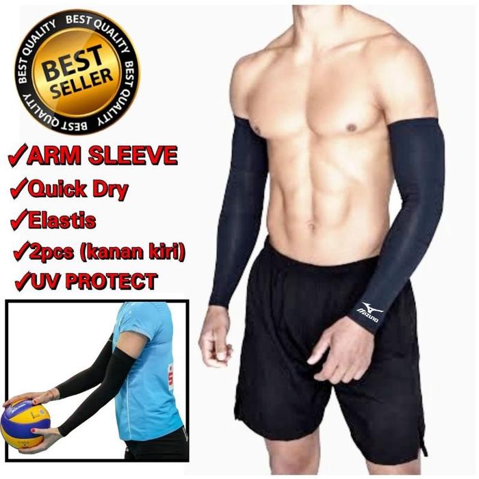 Manset tangan hand Sleeve volly arm deker lengan Miz Uno