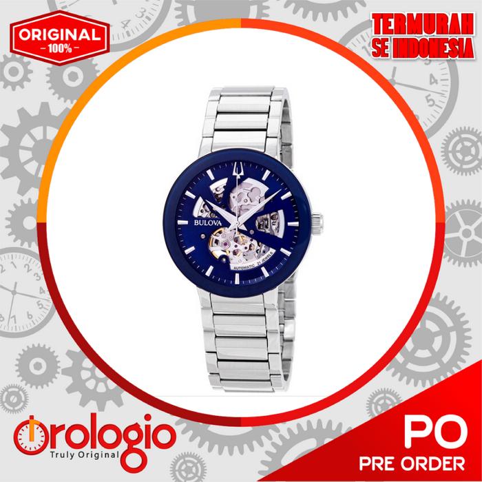 Jam Tangan BULOVA Modern Automatic Blue Dial Men's WatchItem No. 96A204