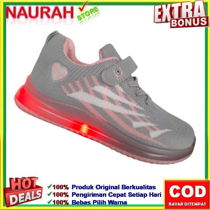NS SEPATU ANAK SPICER LAMPU LED SNEAKERS ANAK 100% ORIGINAL ANTI SLIP