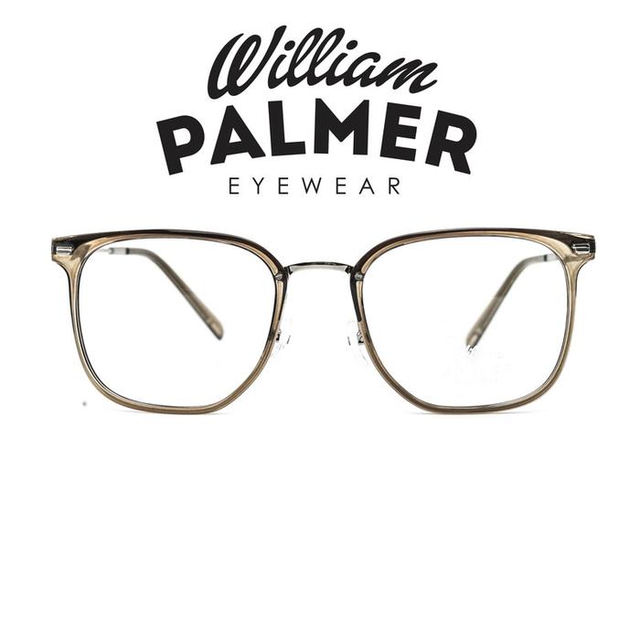 William Palmer Kacamata Pria Wanita Shell 1160 C5 Brown
