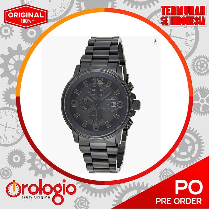 Jam Tangan Citizen Men's Eco-Drive Weekender Nighthawk CA0295-58E