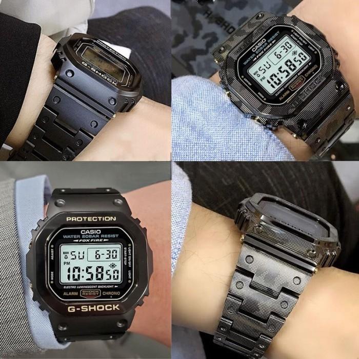 Casing Gelang Jam Tangan Titanium Bezel untuk Casio G-SHOCK