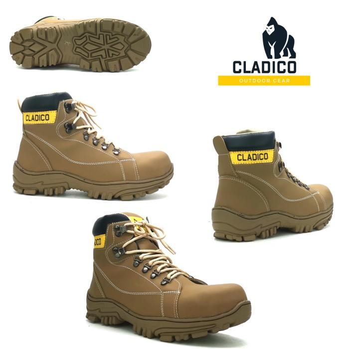 Sepatu Pria Safety Ujung Besi Original Cladico Hydro Bet Seller