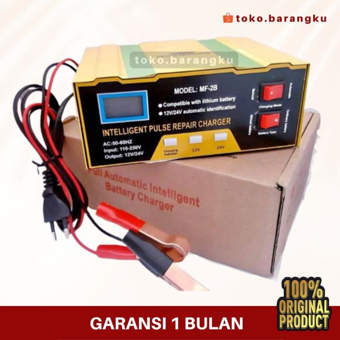 Charger Aki Mobil Truk Bis Kapal Dll Otomatis Accu Kering
