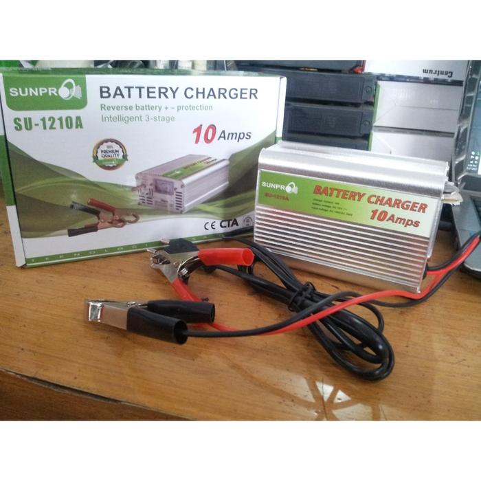 Sunpro SU-1210A Charger Aki 12V 10A Motor Mobil
