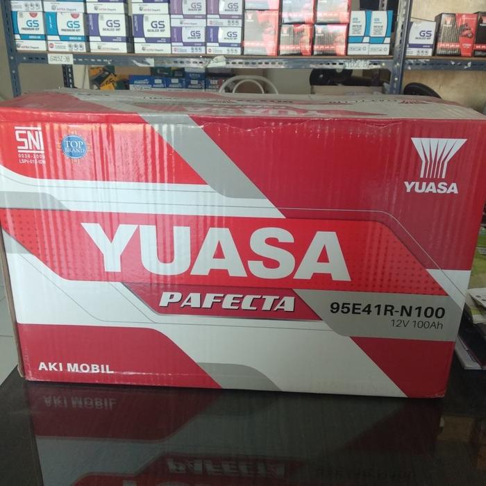 Aki Yuasa N100 12V 100Ah Aki Basah untuk Truk dan Kendaraan Komersial