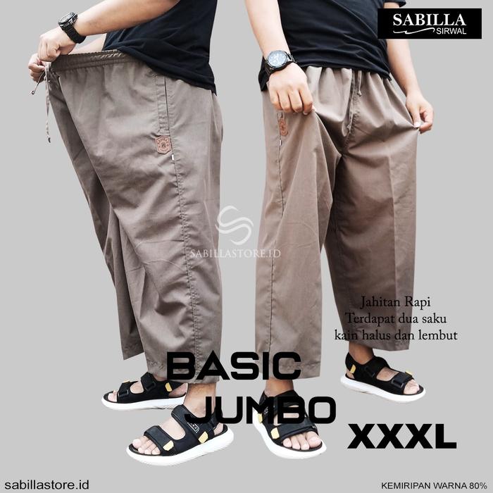 Terlaris Sirwal Sabilla Sirwal Jumbo Basic XXXL