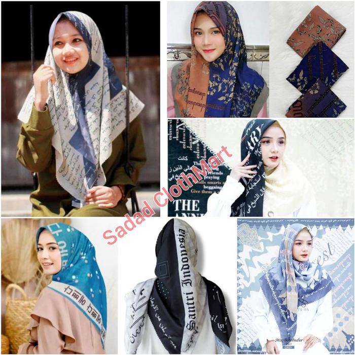 Terlaris Jilbab Koran ARAB/KOREA/JAWA/SANTRI INDONESIA/kerudungDeenay