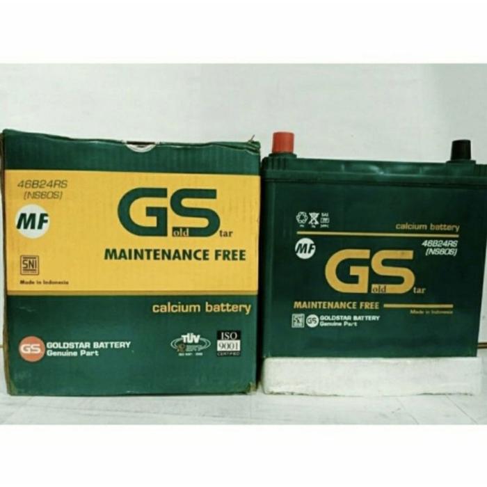 AKI MOBIL MAINTENANCE FREE MF NS60S 46B24RS AKI KERING Alt. GS Gold