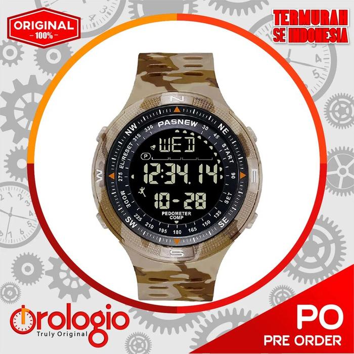 PASNEW Watch LED Sports Waterproof Student Watch P5008
