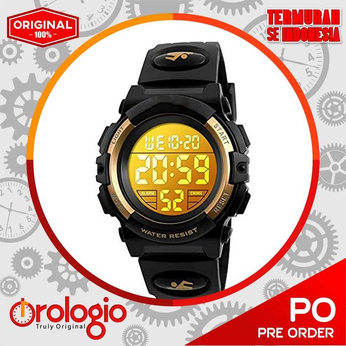 PASNEW Watch LED Sports Waterproof Student Watch S1266