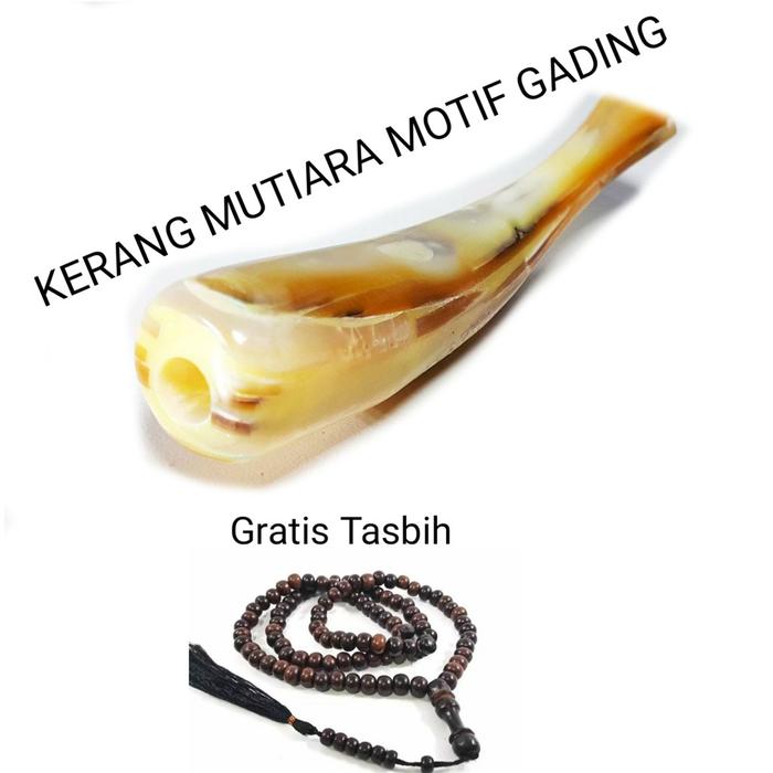 Pipa rokok mutiara kerang laut rasa gurih dan nikmat GRATIS Tasbih