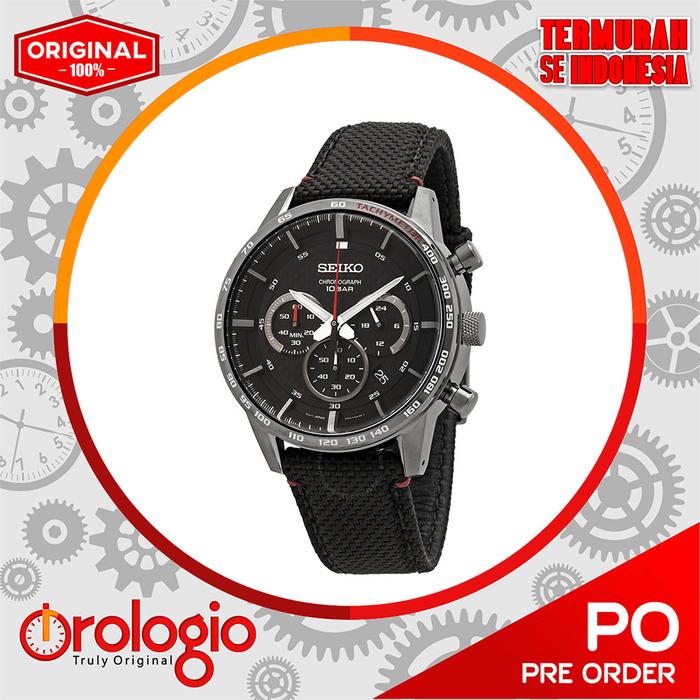 SEIKO Chronograph Quartz Black Dial Men's WatchItem No. SSB359P1