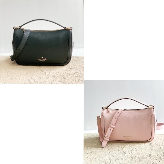 tas BRANDED ORI Ks smoosh large black,pink - black