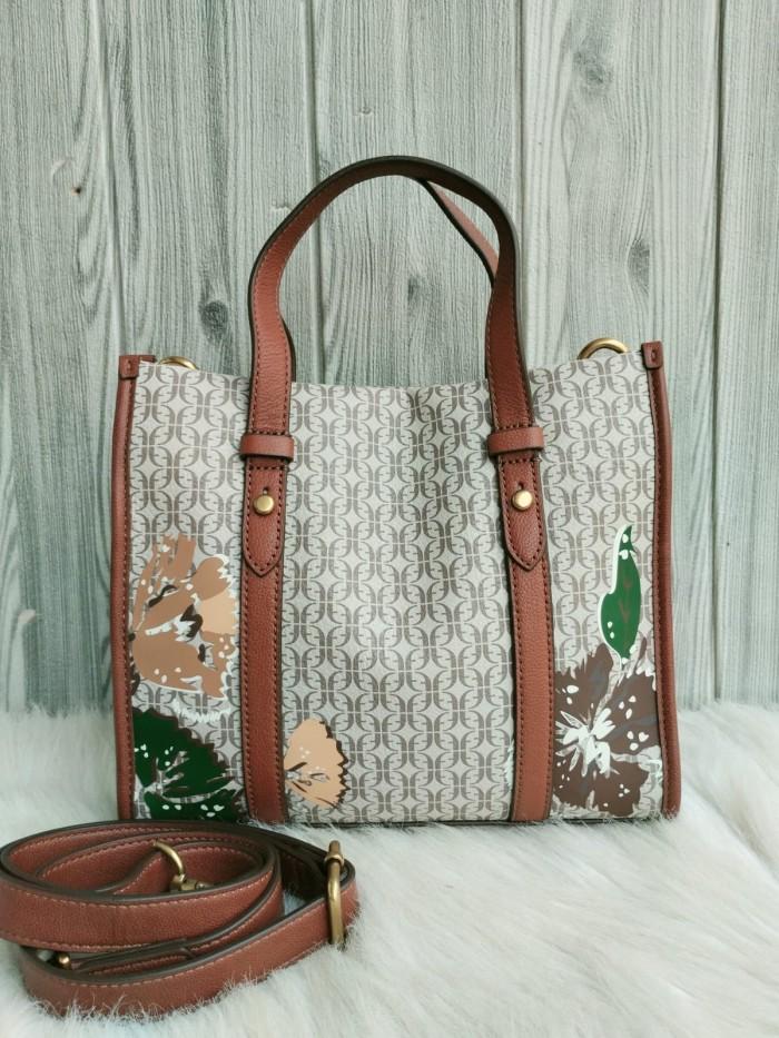 tas FOSSIL ORIGINAL kingston satchel multi, black floral-multi floral