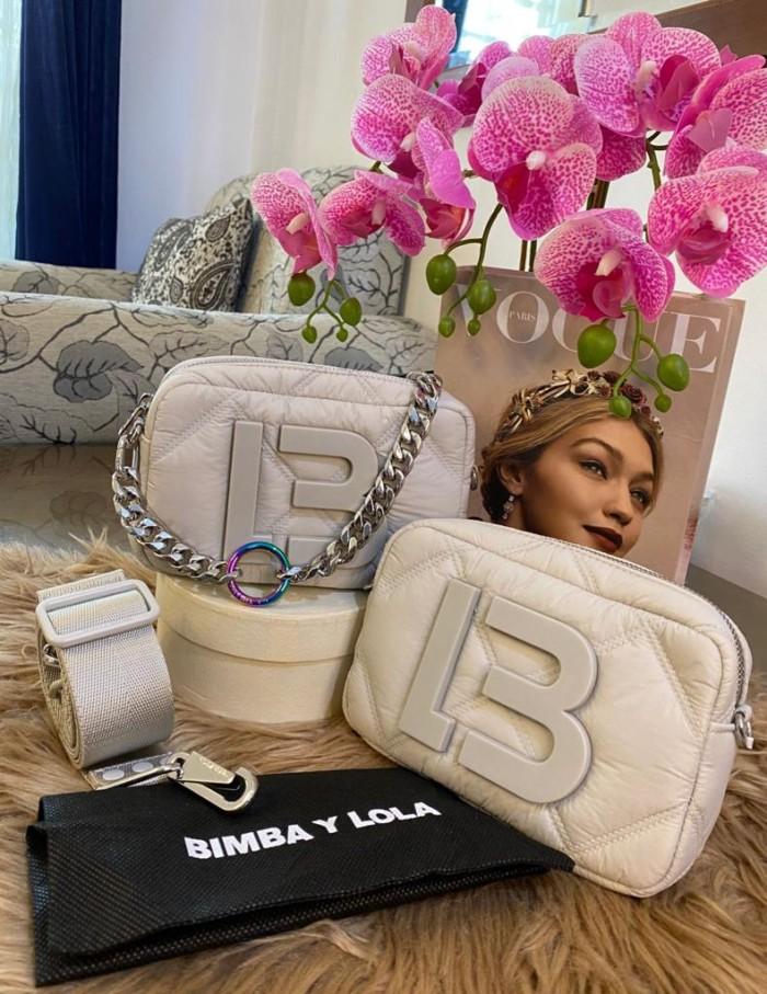 tas BRANDED BYL XS Padded Nylon Beige,gray Crossbody - beige